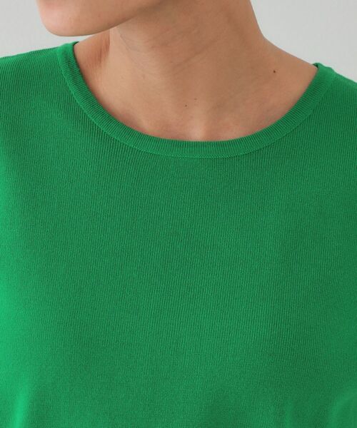 OPAQUE.CLIP / オペーク ドット クリップ ニット・セーター | 裾スカラップニット【洗濯機洗い可】 | 詳細16