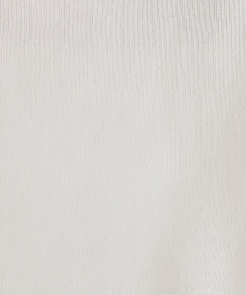 OPAQUE.CLIP / オペーク ドット クリップ ニット・セーター | 裾スカラップニット【洗濯機洗い可】 | 詳細4