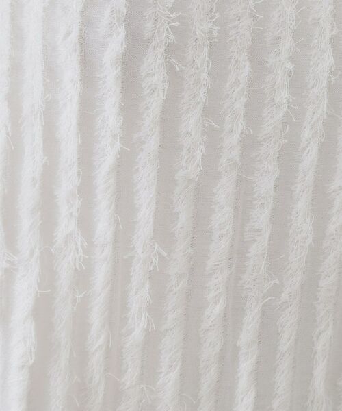 OPAQUE.CLIP / オペーク ドット クリップ ニット・セーター | フリンジクロップドニット【洗濯機洗い可/抗ピル】 | 詳細12