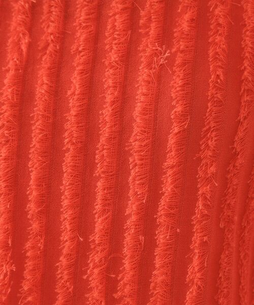 OPAQUE.CLIP / オペーク ドット クリップ ニット・セーター | フリンジクロップドニット【洗濯機洗い可/抗ピル】 | 詳細8