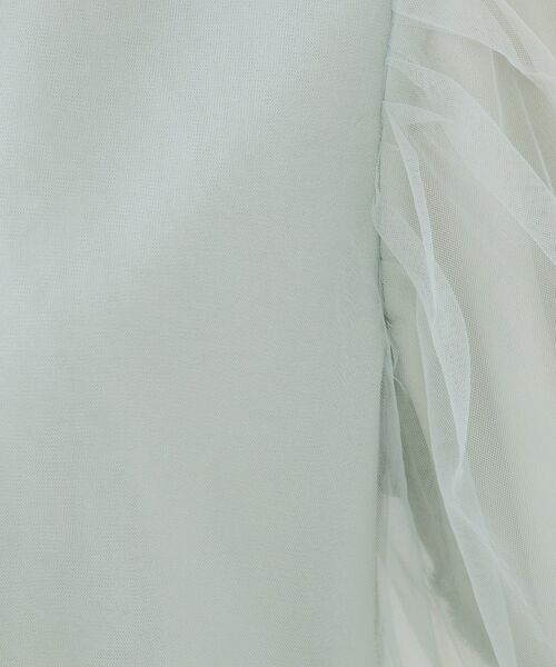 OPAQUE.CLIP / オペーク ドット クリップ カットソー | チュールレイヤードトップス【洗濯機洗い可】 | 詳細12