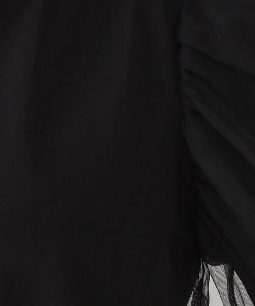 OPAQUE.CLIP / オペーク ドット クリップ カットソー | チュールレイヤードトップス【洗濯機洗い可】 | 詳細8