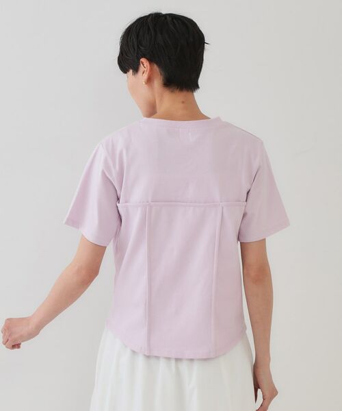 OPAQUE.CLIP / オペーク ドット クリップ カットソー | 切り替えデザインカットソー【洗濯機洗い可】 | 詳細15