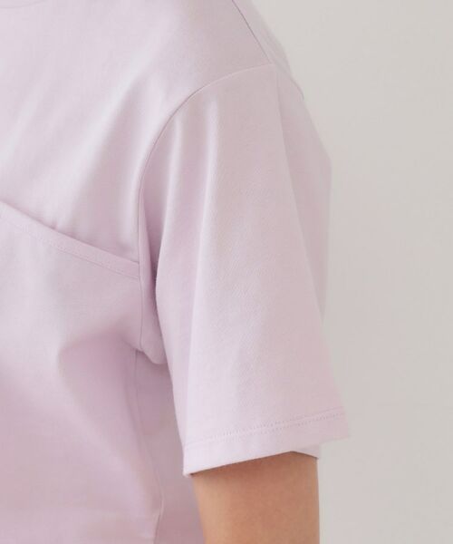 OPAQUE.CLIP / オペーク ドット クリップ カットソー | 切り替えデザインカットソー【洗濯機洗い可】 | 詳細17