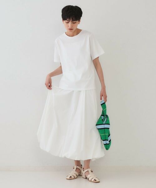 OPAQUE.CLIP / オペーク ドット クリップ その他トップス | 《ツインセット》スパンコールキャミ×Tシャツ【洗濯機洗い可】 | 詳細5