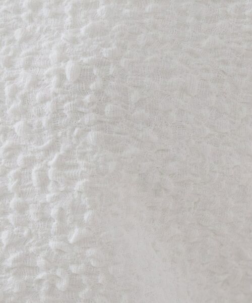 OPAQUE.CLIP / オペーク ドット クリップ カットソー | ふくれジャカードショートカットソー【洗濯機洗い可】 | 詳細4