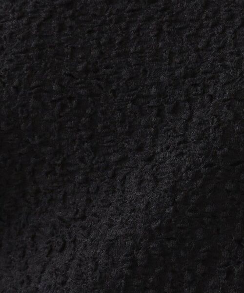 OPAQUE.CLIP / オペーク ドット クリップ カットソー | ふくれジャカードショートカットソー【洗濯機洗い可】 | 詳細8