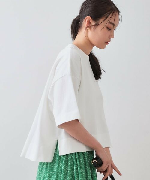 OPAQUE.CLIP / オペーク ドット クリップ Tシャツ | 《5色展開》ワイドシルエットTシャツ【洗濯機洗い可】 | 詳細1