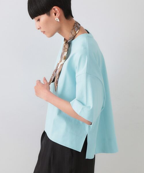 OPAQUE.CLIP / オペーク ドット クリップ Tシャツ | 《5色展開》ワイドシルエットTシャツ【洗濯機洗い可】 | 詳細17