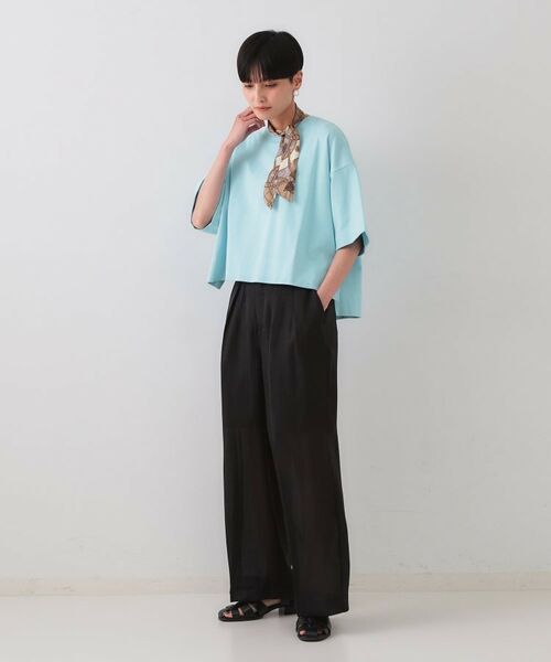 OPAQUE.CLIP / オペーク ドット クリップ Tシャツ | 《5色展開》ワイドシルエットTシャツ【洗濯機洗い可】 | 詳細18