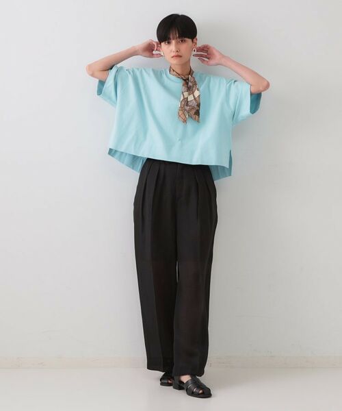 OPAQUE.CLIP / オペーク ドット クリップ Tシャツ | 《5色展開》ワイドシルエットTシャツ【洗濯機洗い可】 | 詳細19