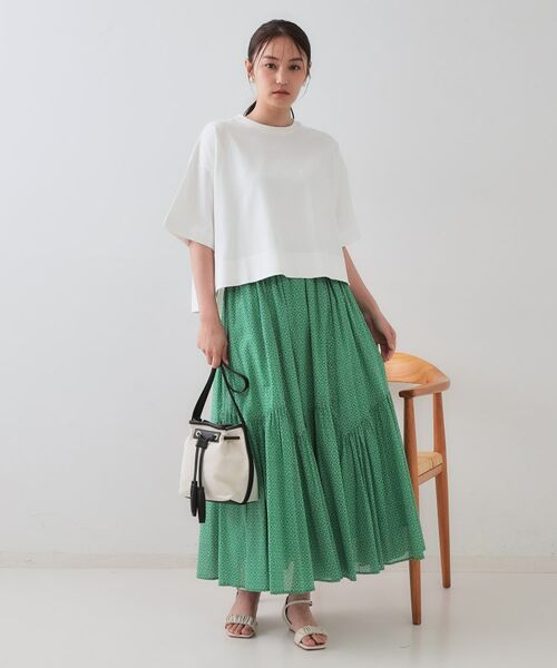 OPAQUE.CLIP / オペーク ドット クリップ Tシャツ | 《5色展開》ワイドシルエットTシャツ【洗濯機洗い可】 | 詳細2