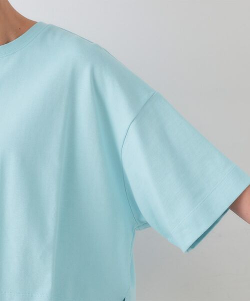 OPAQUE.CLIP / オペーク ドット クリップ Tシャツ | 《5色展開》ワイドシルエットTシャツ【洗濯機洗い可】 | 詳細25