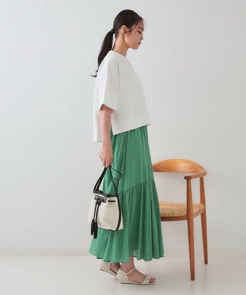 OPAQUE.CLIP / オペーク ドット クリップ Tシャツ | 《5色展開》ワイドシルエットTシャツ【洗濯機洗い可】 | 詳細3