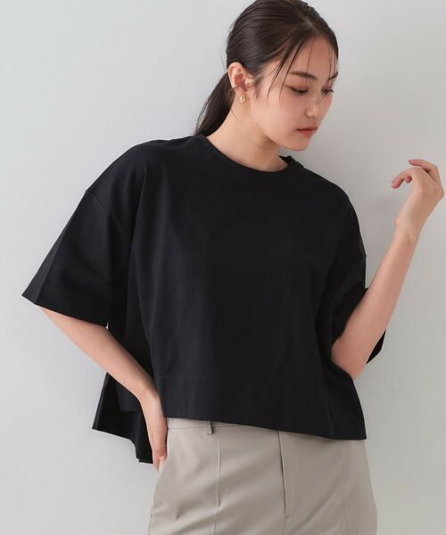 OPAQUE.CLIP / オペーク ドット クリップ Tシャツ | 《5色展開》ワイドシルエットTシャツ【洗濯機洗い可】 | 詳細9