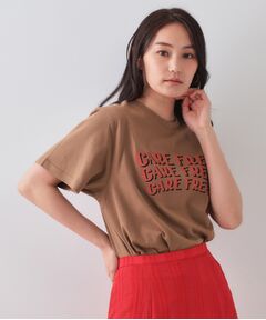 OPAQUE.CLIP / オペーク ドット クリップ Tシャツ | カラーロゴTシャツ【洗濯機洗い可】