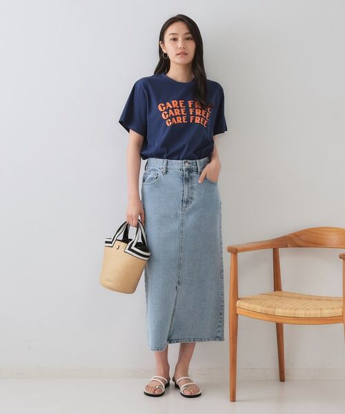 OPAQUE.CLIP / オペーク ドット クリップ Tシャツ | カラーロゴTシャツ【洗濯機洗い可】 | 詳細10