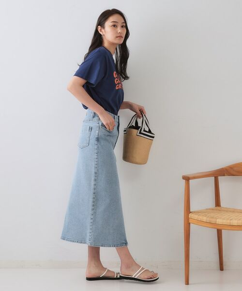 OPAQUE.CLIP / オペーク ドット クリップ Tシャツ | カラーロゴTシャツ【洗濯機洗い可】 | 詳細11