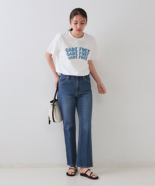 OPAQUE.CLIP / オペーク ドット クリップ Tシャツ | カラーロゴTシャツ【洗濯機洗い可】 | 詳細2