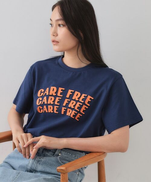 OPAQUE. CLIP/オペーク ドット クリップ カラーロゴTシャツ【洗濯機洗い可】 ネイビー(094) 00(00) OPAQUE. CLIP/オペーク ドット クリップ カラーロゴTシャツ【洗濯機洗い可】 ネイビー(094) 00(00)