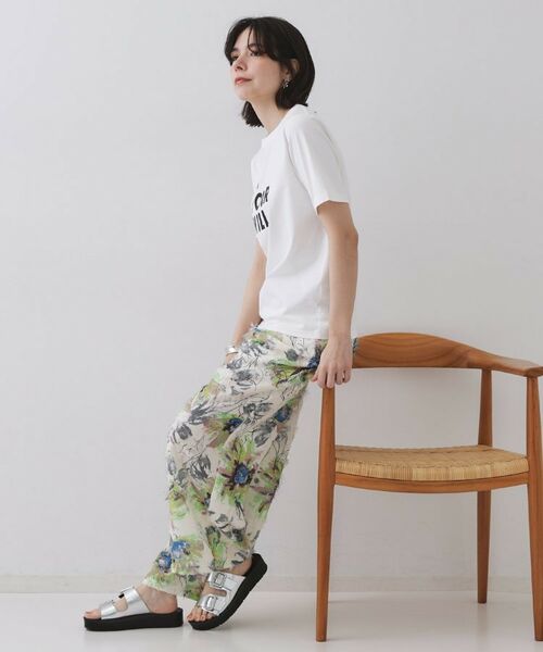 OPAQUE.CLIP / オペーク ドット クリップ Tシャツ | ロゴプリントTシャツ【洗濯機洗い可】 | 詳細3