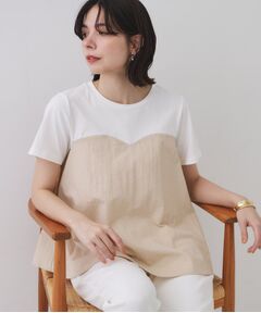 OPAQUE.CLIP / オペーク ドット クリップ カットソー | ビスチェドッキングカットソー【洗濯機洗い可】