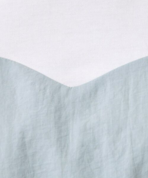 OPAQUE.CLIP / オペーク ドット クリップ カットソー | ビスチェドッキングカットソー【洗濯機洗い可】 | 詳細12