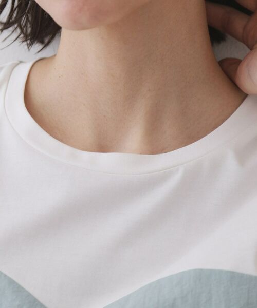 OPAQUE.CLIP / オペーク ドット クリップ カットソー | ビスチェドッキングカットソー【洗濯機洗い可】 | 詳細16