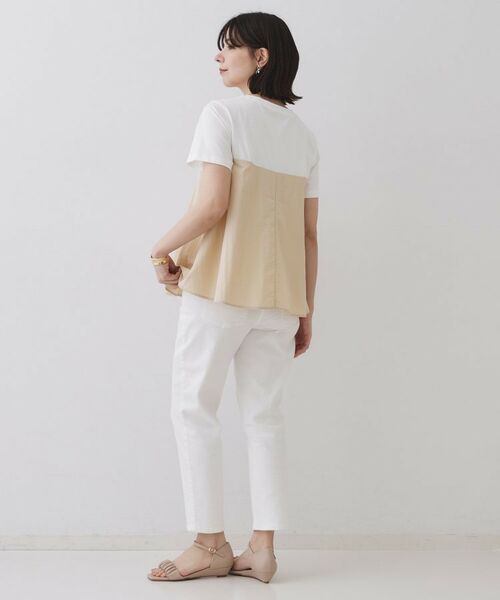 OPAQUE.CLIP / オペーク ドット クリップ カットソー | ビスチェドッキングカットソー【洗濯機洗い可】 | 詳細7