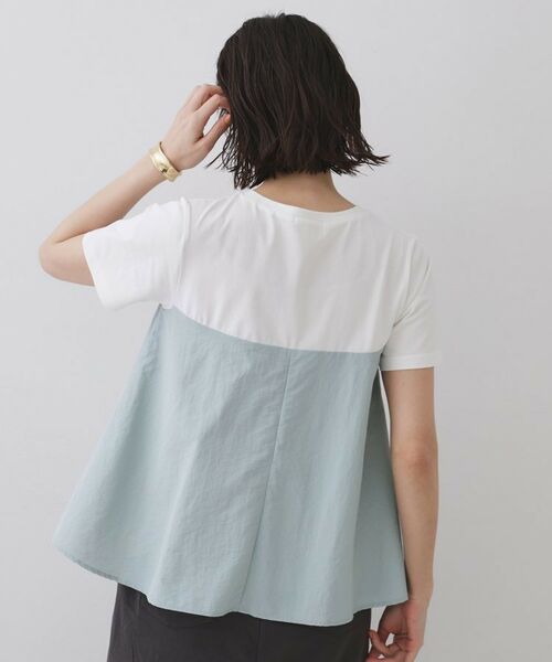 OPAQUE.CLIP / オペーク ドット クリップ カットソー | ビスチェドッキングカットソー【洗濯機洗い可】 | 詳細9