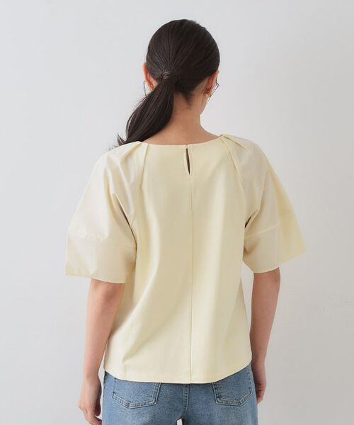 OPAQUE.CLIP / オペーク ドット クリップ カットソー | 《S-LLサイズ》ランタンスリーブトップス【UV/接触冷感/洗濯機洗い可】 | 詳細18