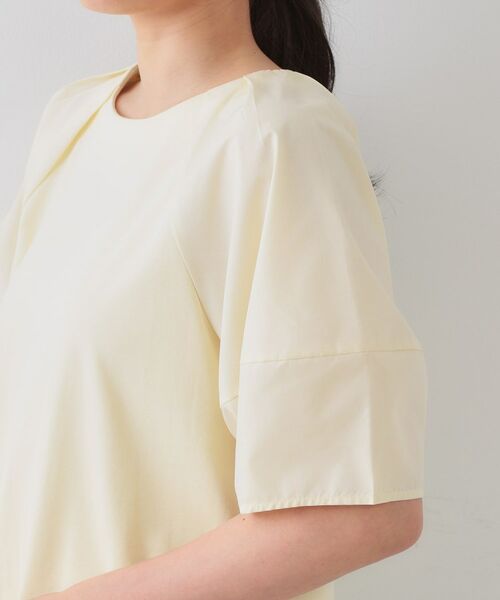 OPAQUE.CLIP / オペーク ドット クリップ カットソー | 《S-LLサイズ》ランタンスリーブトップス【UV/接触冷感/洗濯機洗い可】 | 詳細21