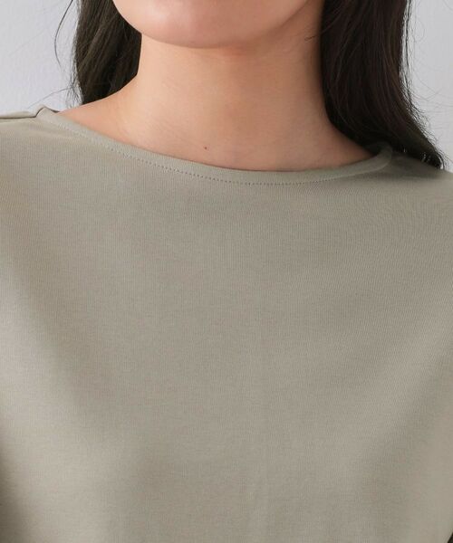 OPAQUE.CLIP / オペーク ドット クリップ カットソー | 《S-LLサイズ》フレアスリーブカッソー【UV/接触冷感/洗濯機洗い可】 | 詳細20