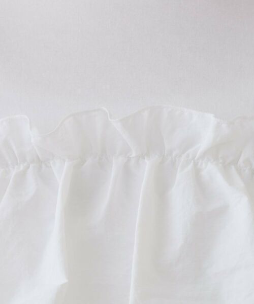 OPAQUE.CLIP / オペーク ドット クリップ カットソー | ダブルフリルデザイントップス【洗濯機洗い可】 | 詳細4
