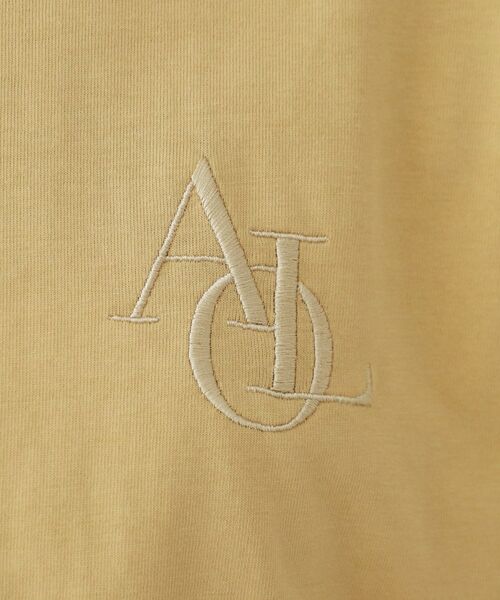 OPAQUE.CLIP / オペーク ドット クリップ Tシャツ | 刺繍ロゴワイドシルエットTシャツ【洗濯機洗い可】 | 詳細15