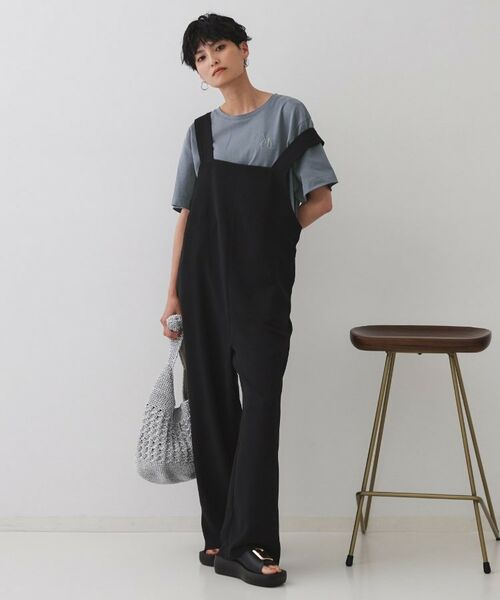 OPAQUE.CLIP / オペーク ドット クリップ Tシャツ | 刺繍ロゴワイドシルエットTシャツ【洗濯機洗い可】 | 詳細6