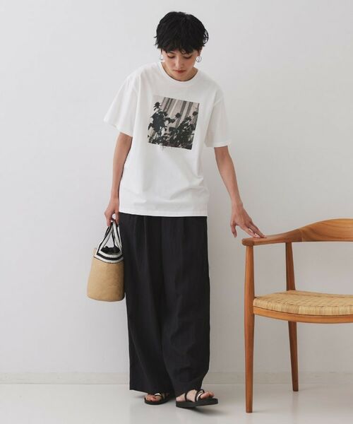 OPAQUE.CLIP / オペーク ドット クリップ Tシャツ | フォトプリントTシャツ【洗濯機洗い可】 | 詳細10