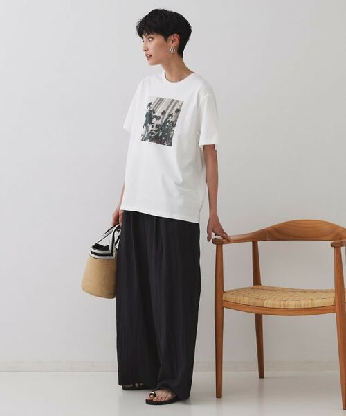 OPAQUE.CLIP / オペーク ドット クリップ Tシャツ | フォトプリントTシャツ【洗濯機洗い可】 | 詳細11