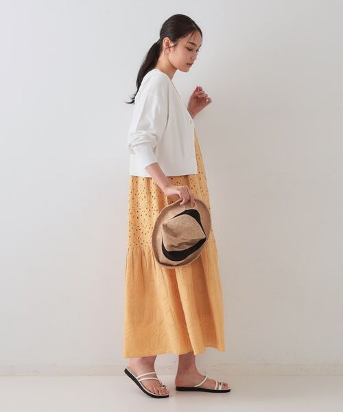 OPAQUE.CLIP / オペーク ドット クリップ カーディガン・ボレロ | UV Vネックニットカーディガン【接触冷感/洗濯機洗い可/抗ピル】 | 詳細3