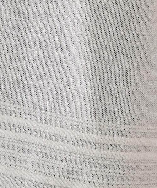 OPAQUE.CLIP / オペーク ドット クリップ カーディガン・ボレロ | Vネックショートニットカーディガン【洗濯機洗い可/抗ピル】 | 詳細4