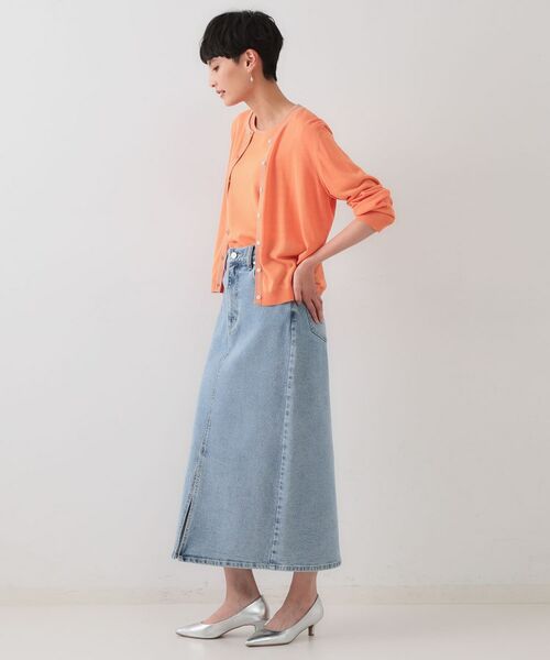 OPAQUE.CLIP / オペーク ドット クリップ カーディガン・ボレロ | 配色ラメニットカーディガン/アンサンブル対応【洗濯機洗い可/抗ピル】 | 詳細11