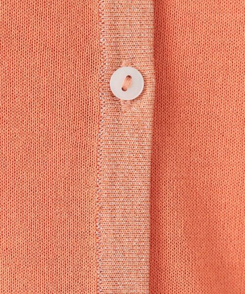 OPAQUE.CLIP / オペーク ドット クリップ カーディガン・ボレロ | 配色ラメニットカーディガン/アンサンブル対応【洗濯機洗い可/抗ピル】 | 詳細12