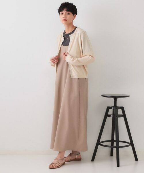 OPAQUE.CLIP / オペーク ドット クリップ カーディガン・ボレロ | 配色ラメニットカーディガン/アンサンブル対応【洗濯機洗い可/抗ピル】 | 詳細6