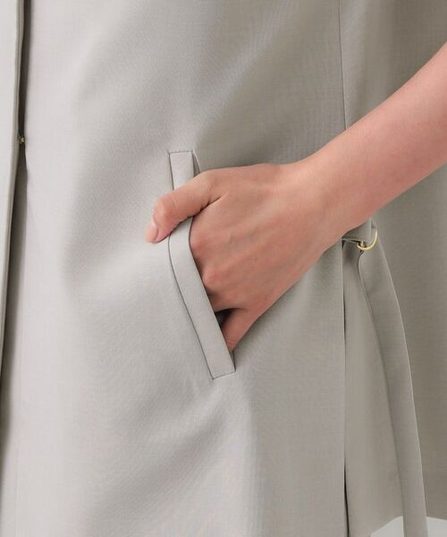 OPAQUE.CLIP / オペーク ドット クリップ ベスト | ストレッチVネックジレ/セットアップ対応【UV/接触冷感/洗濯機洗い可/抗ピル】 | 詳細17