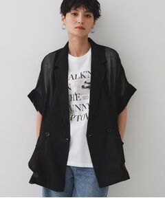 【最終値下げ】　opaque.clip ホワイト ピーコート 未使用 タグ付き OPAQUE.CLIP / オペーク ドット クリップ （レディース
