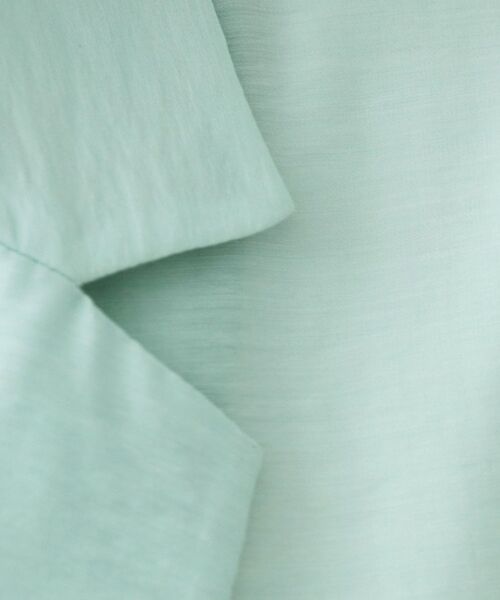 OPAQUE.CLIP / オペーク ドット クリップ テーラードジャケット | シアーハーフスリーブテーラードジャケット【洗える】 | 詳細8