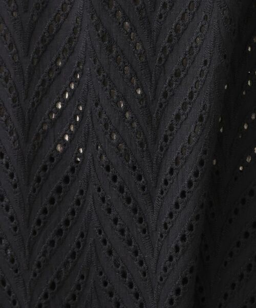 OPAQUE.CLIP / オペーク ドット クリップ ロング・マキシ丈ワンピース | インドコットンアイレット刺繍キャミワンピース【洗える】 | 詳細4