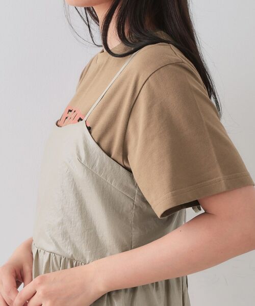 OPAQUE.CLIP / オペーク ドット クリップ ロング・マキシ丈ワンピース | デザインキャミワンピース【洗濯機洗い可】 | 詳細14