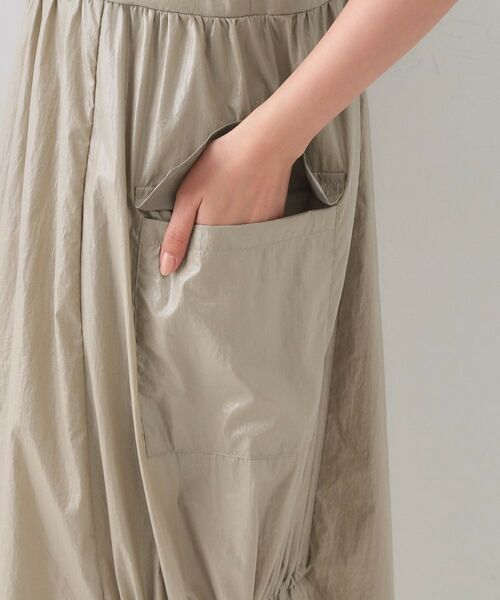 OPAQUE.CLIP / オペーク ドット クリップ ロング・マキシ丈ワンピース | デザインキャミワンピース【洗濯機洗い可】 | 詳細15