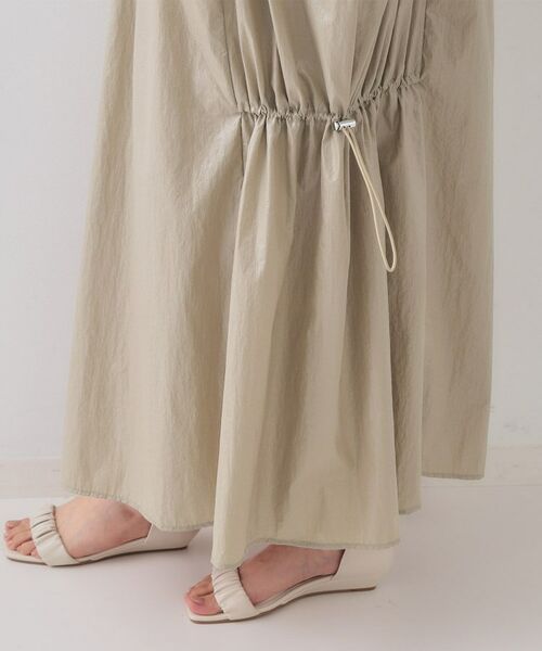 OPAQUE.CLIP / オペーク ドット クリップ ロング・マキシ丈ワンピース | デザインキャミワンピース【洗濯機洗い可】 | 詳細17